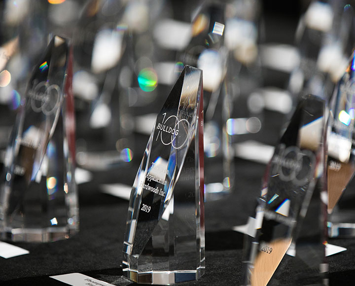 2019 Bulldog 100 Award Table